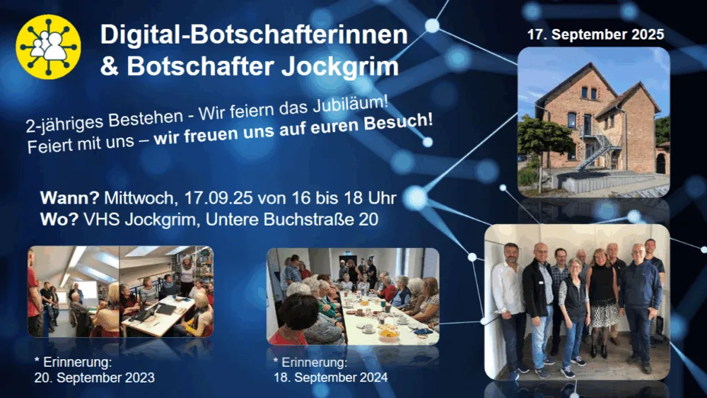 Einladung 2. Jubilaeum